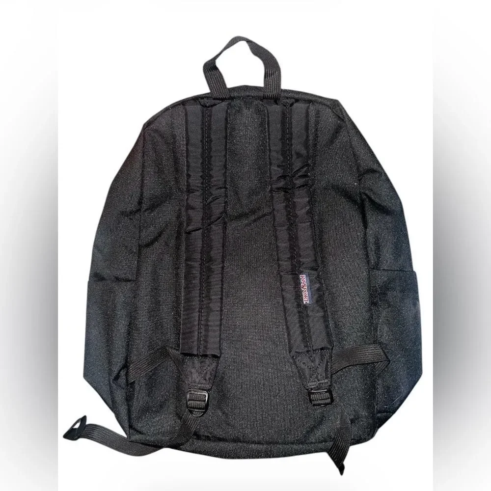 Jansport Black Everyday Backpack with Front Pocket